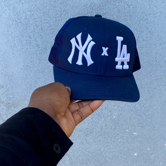 NY x LA Trucker Hat - Picture 5 of 5